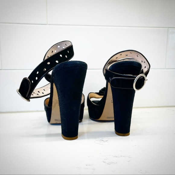 Marc Jacobs Suede Platform Heels - Picture 7 of 15